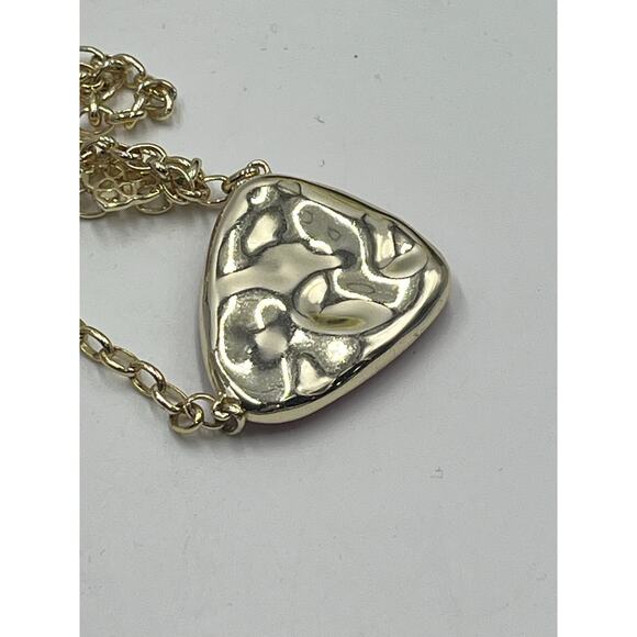 Kendra Scott McKenna Blush Pink Abalone Mother Of Pearl Yellow Gold Necklace - Picture 8 of 13